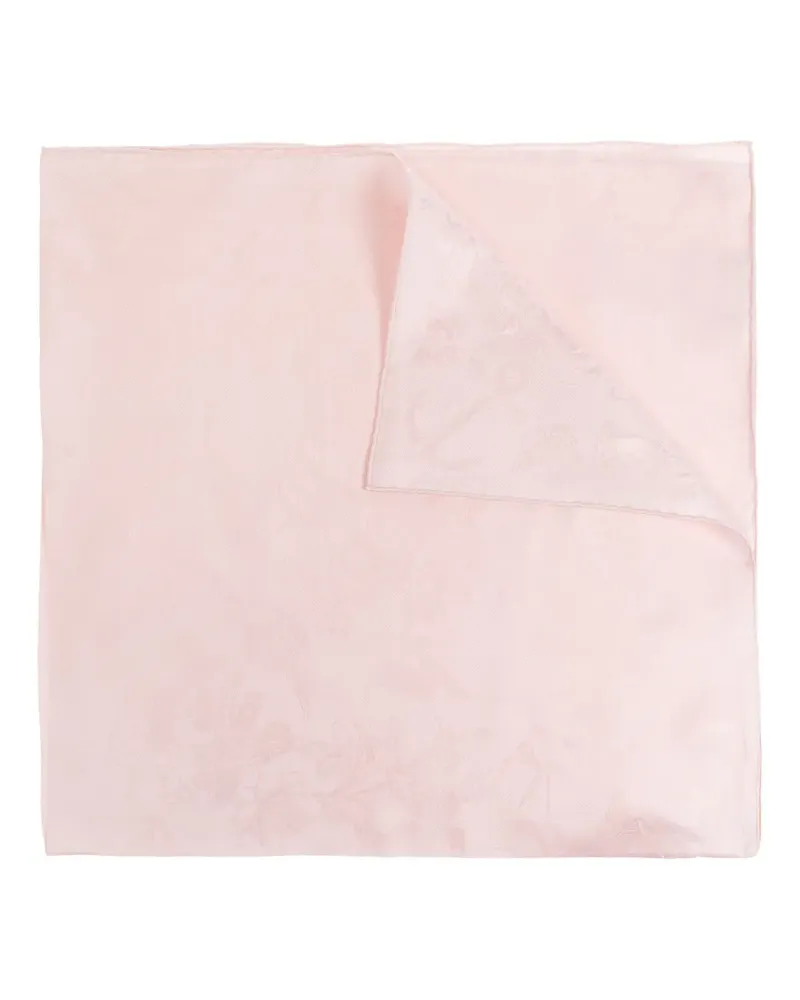 Alexander McQueen Schal aus Seide - Rosa Rosa