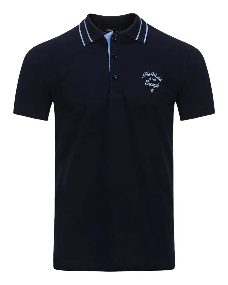 Billionaire cotton polo shirt - Blau Blau