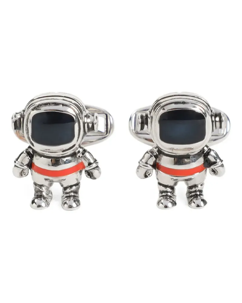 Paul Smith Astronaut Manschettenknöpfe - Silber Silber