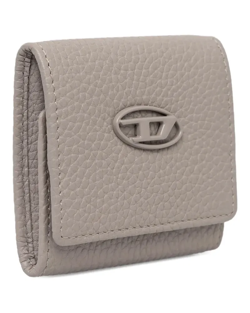 Diesel Hissu Evo Portemonnaie mit Logo - Grau Grau