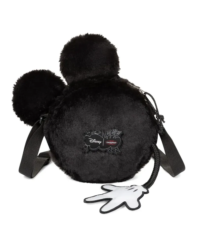 Eastpak Disney faux-fur shoulder bag - Schwarz Schwarz