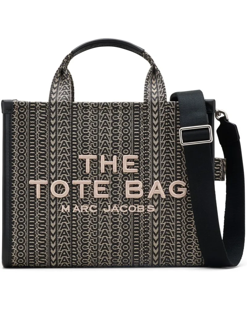 Marc Jacobs Mittelgroße The Monogram Tote Bag - Schwarz Schwarz
