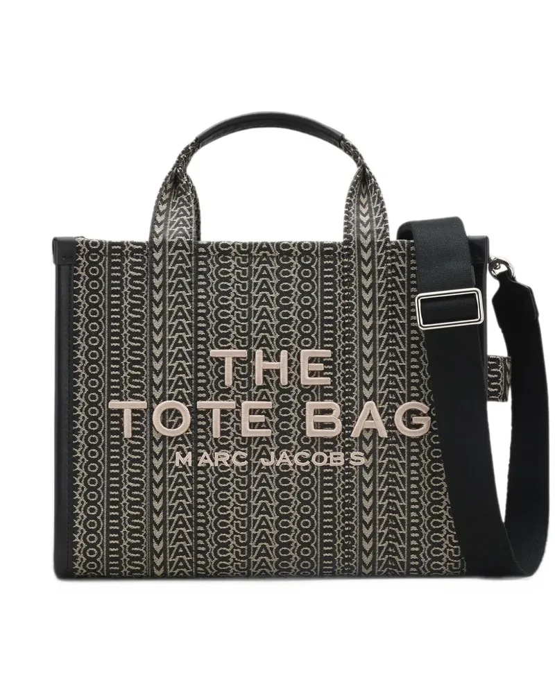 Marc Jacobs Mittelgroße The Monogram Tote Bag - Schwarz Schwarz