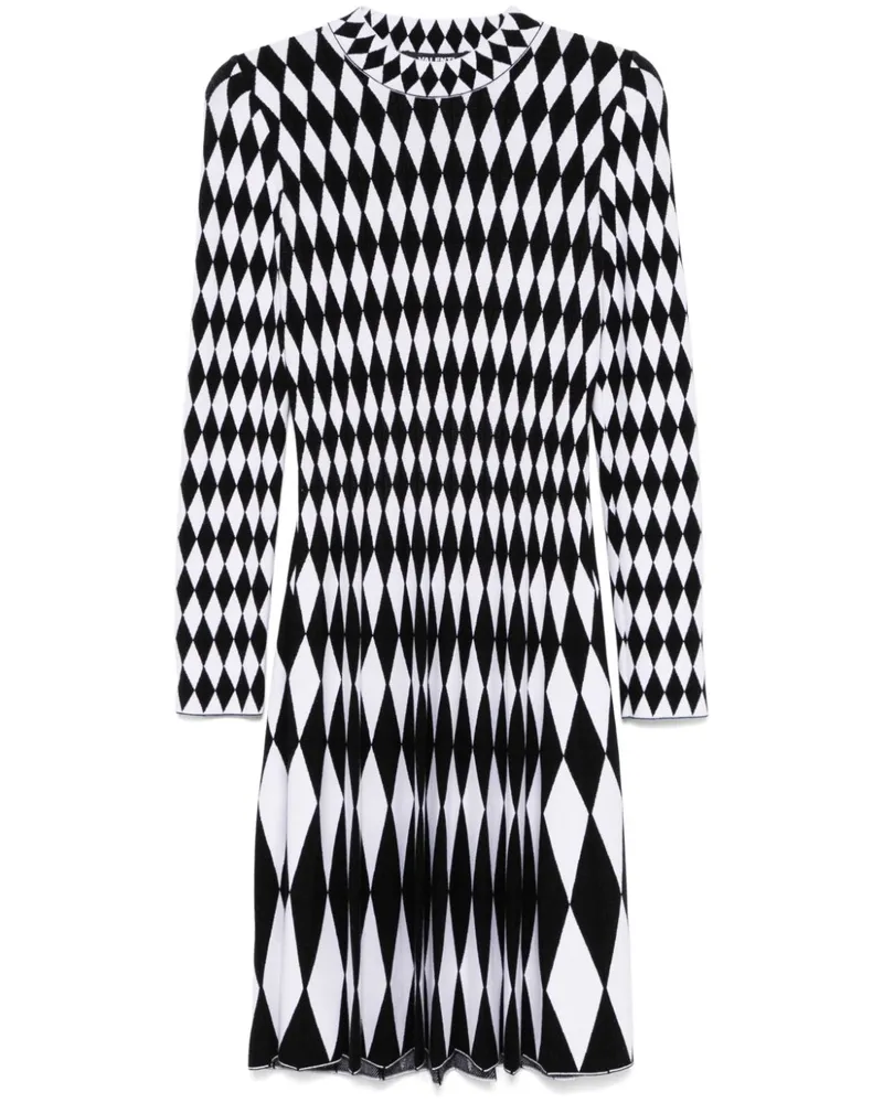 Antonino Valenti Adaline Midikleid - Schwarz Schwarz