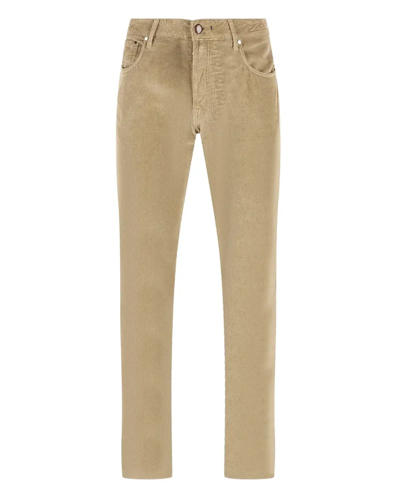 Hand Picked Ravello Hose aus Cord - Nude Nude