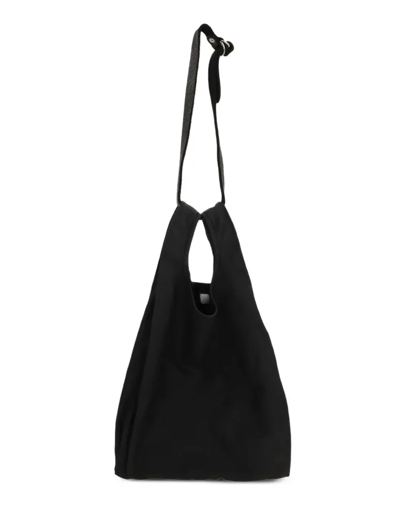 GUIDI leather shoulder bag - Schwarz Schwarz