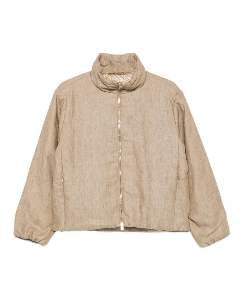 Herno zip fastening jacket - Nude Nude