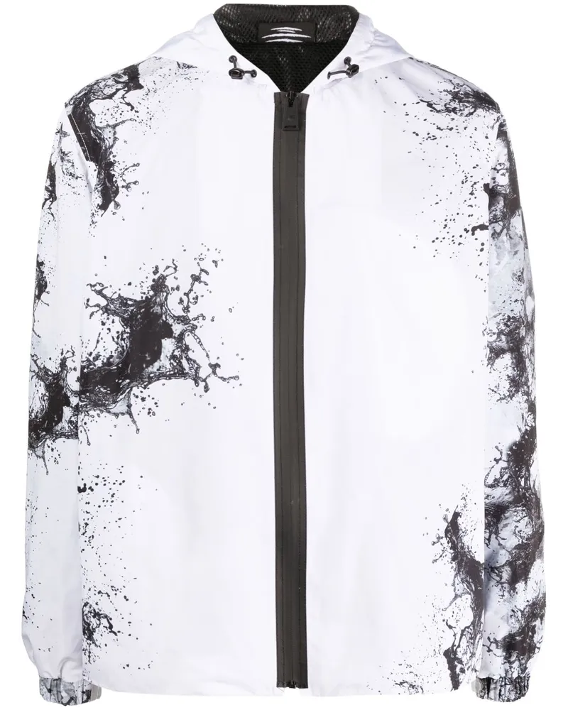 Philipp Plein Splash Extreme Kapuzenjacke - Weiß Weiß