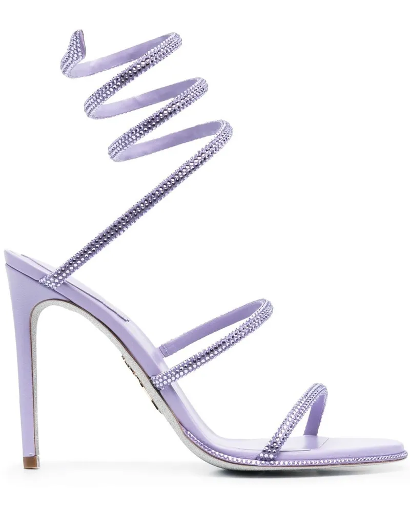 René Caovilla Cleo Sandalen - Violett Violett