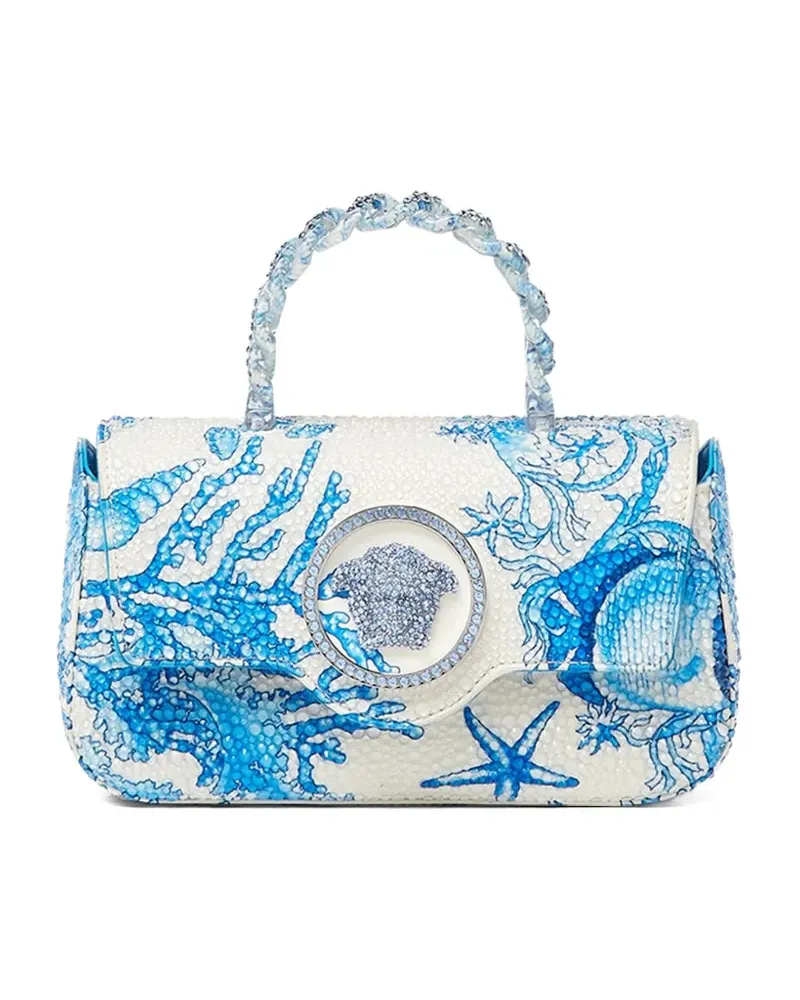 Versace Mini Underwater Barocco La Medusa Tasche - Blau Blau