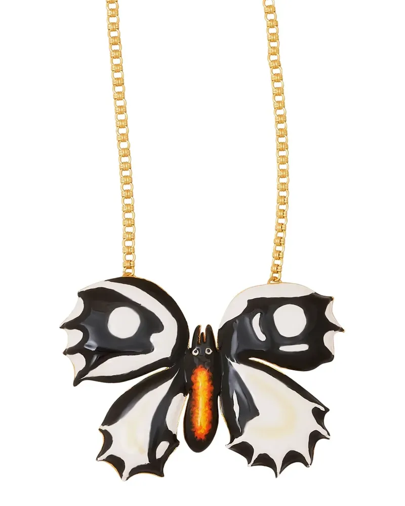 Kenneth Jay Lane Butterfly Halskette - Gold Gold