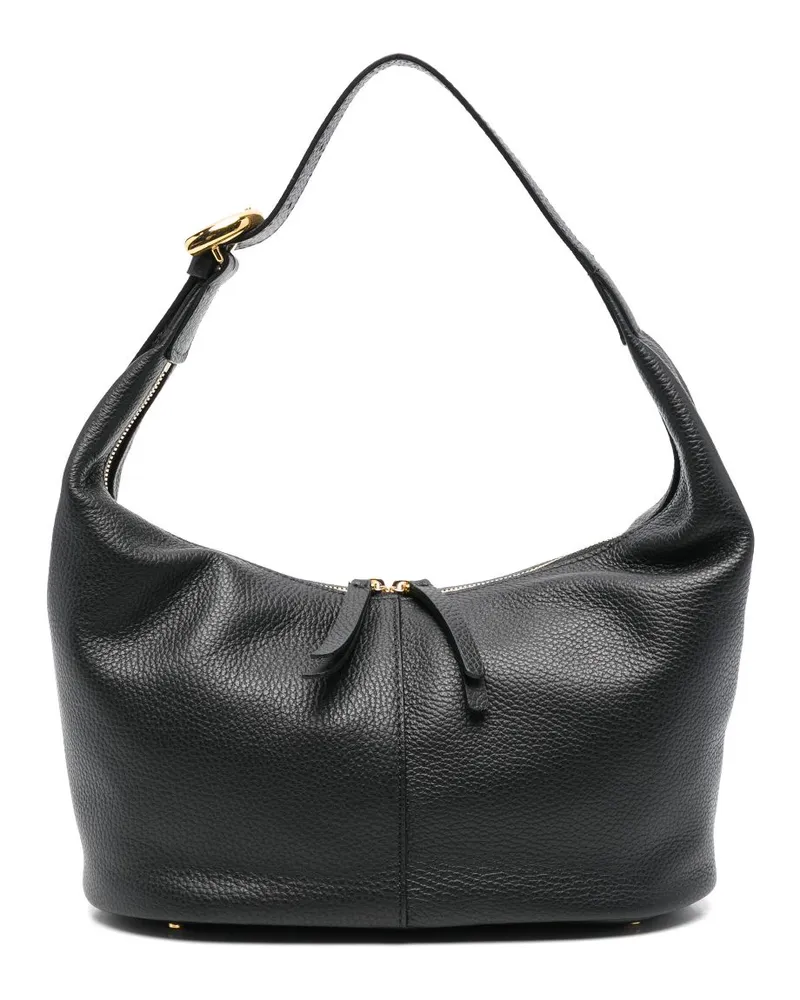 Coccinelle Mittelgroße Fernanda Schultertasche - Schwarz Schwarz