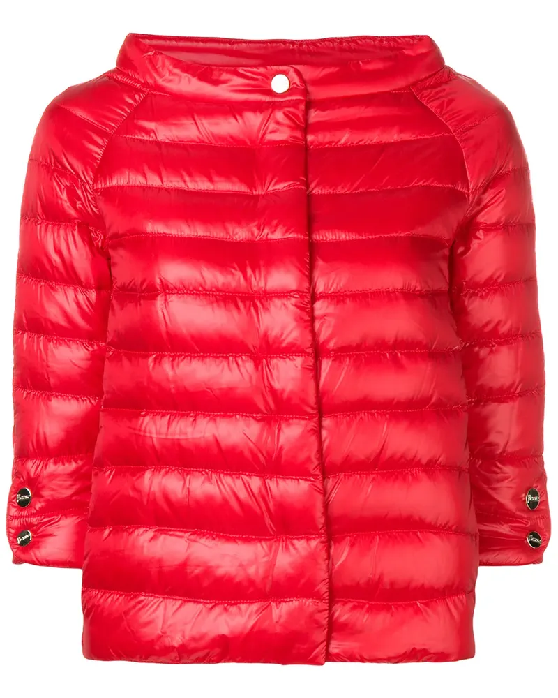 Herno Gesteppte Daunenjacke - Rot Rot