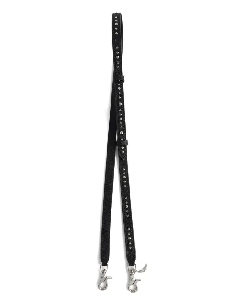 Zadig & Voltaire Taschenriemen mit Nieten - Schwarz Schwarz