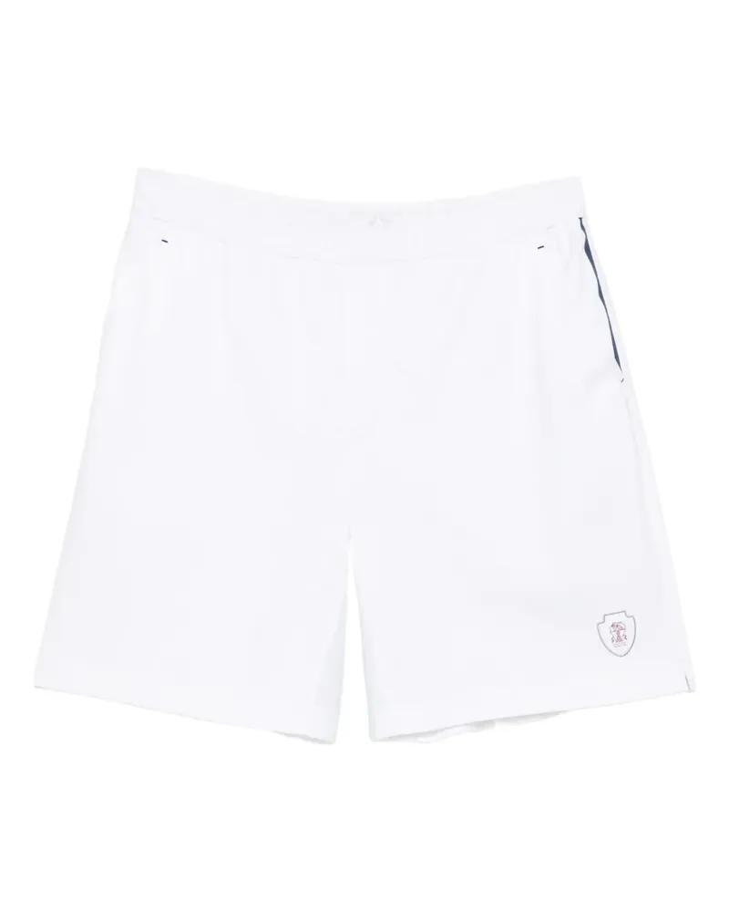Brunello Cucinelli Shorts mit elastischem Bund - Weiß Weiß