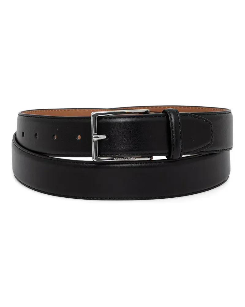 Marc O'Polo buckle-fastening leather belt - Schwarz Schwarz