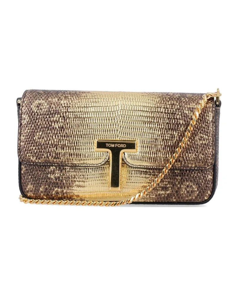 Tom Ford Wallis Umhängetasche - Braun Braun