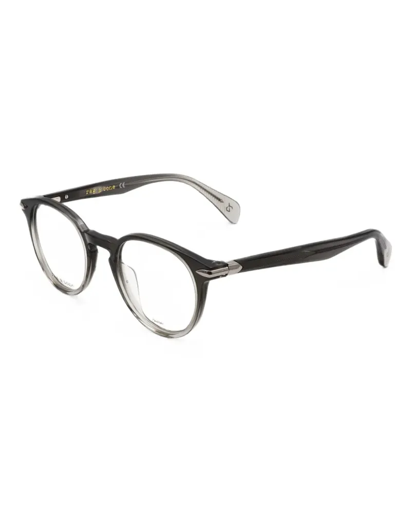 Rag & Bone round-frame glasses - Schwarz Schwarz