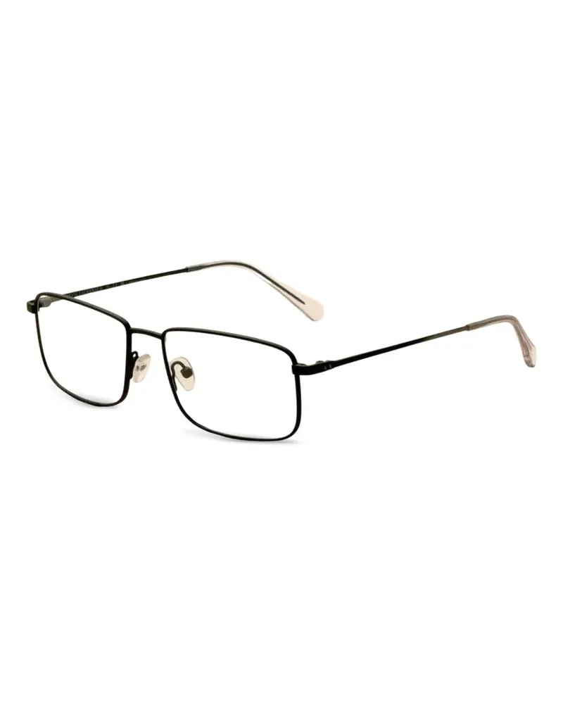 Armani Exchange Eckige Brille mit mattem Finish - Grün Grün
