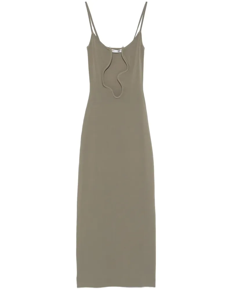 Christopher Esber Salacia Maxikleid - Grün Grün