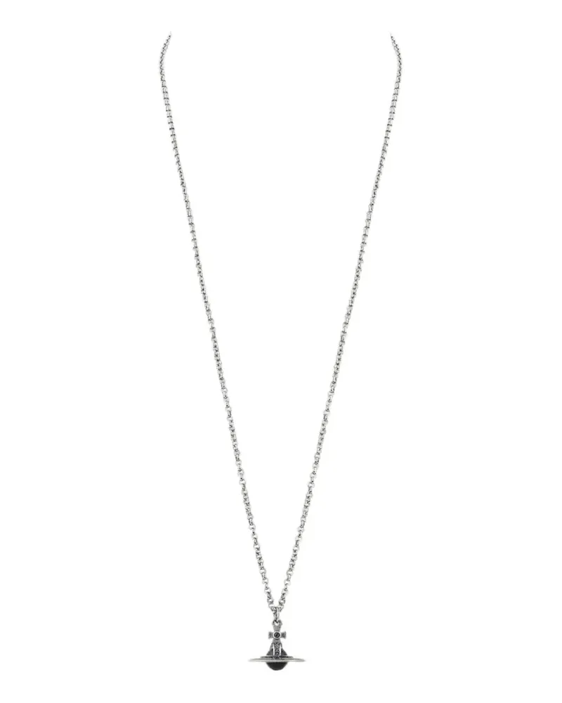 Vivienne Westwood tiny orb pendant necklace - Silber Silber