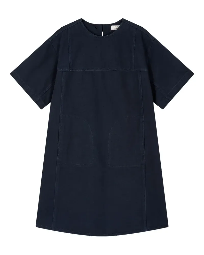 STUDIO TOMBOY Tunikakleid aus Twill - Blau Blau