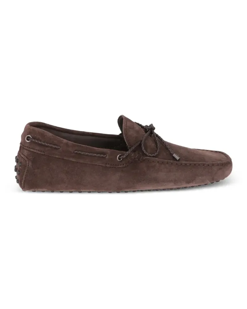 TOD'S Gommino suede loafers - Braun Braun