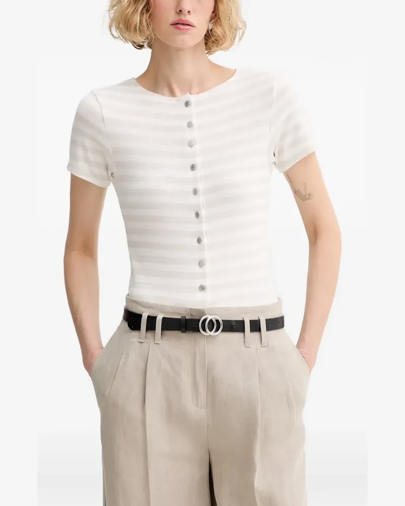 Rag & Bone striped button-up shirt - Weiß Weiß