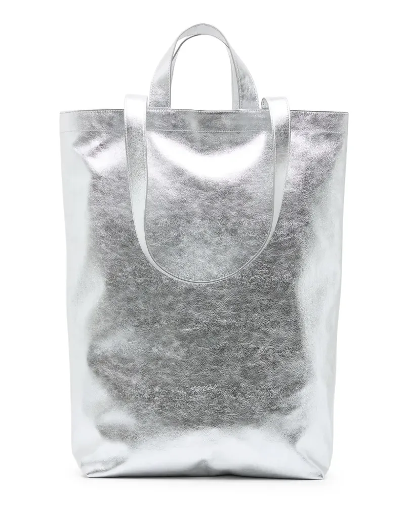 Marsèll Handtasche im Metallic-Look - Silber Silber