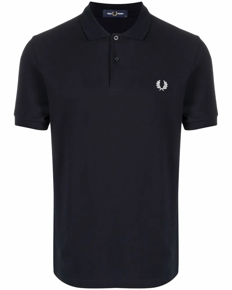 Fred Perry Poloshirt mit aufgesticktem Logo - Blau Blau