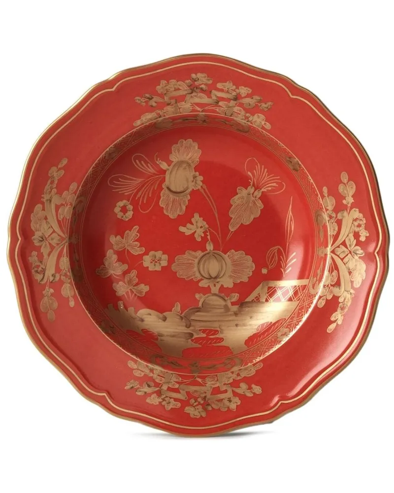 Ginori 1735 Oriente Italiano Teller (24cm) - Rot Rot