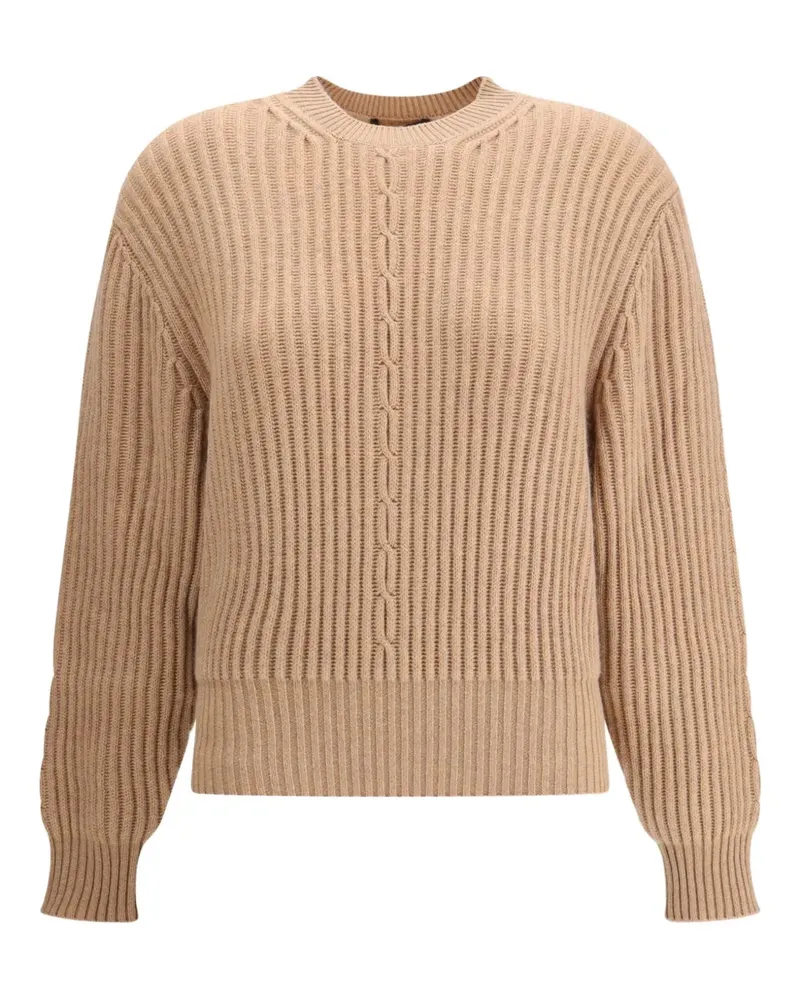Loro Piana Gerippter Pullover - Nude Nude