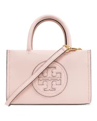 Tory Burch Mini Ella Shopper mit Logo-Applikation Rosa