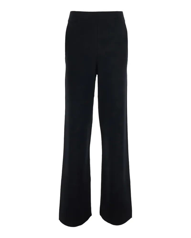 Max Mara Hose mit hohem Bund - Schwarz Schwarz