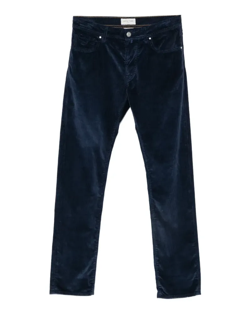 Jacob Cohën blue corduroy jeans - Blau Blau