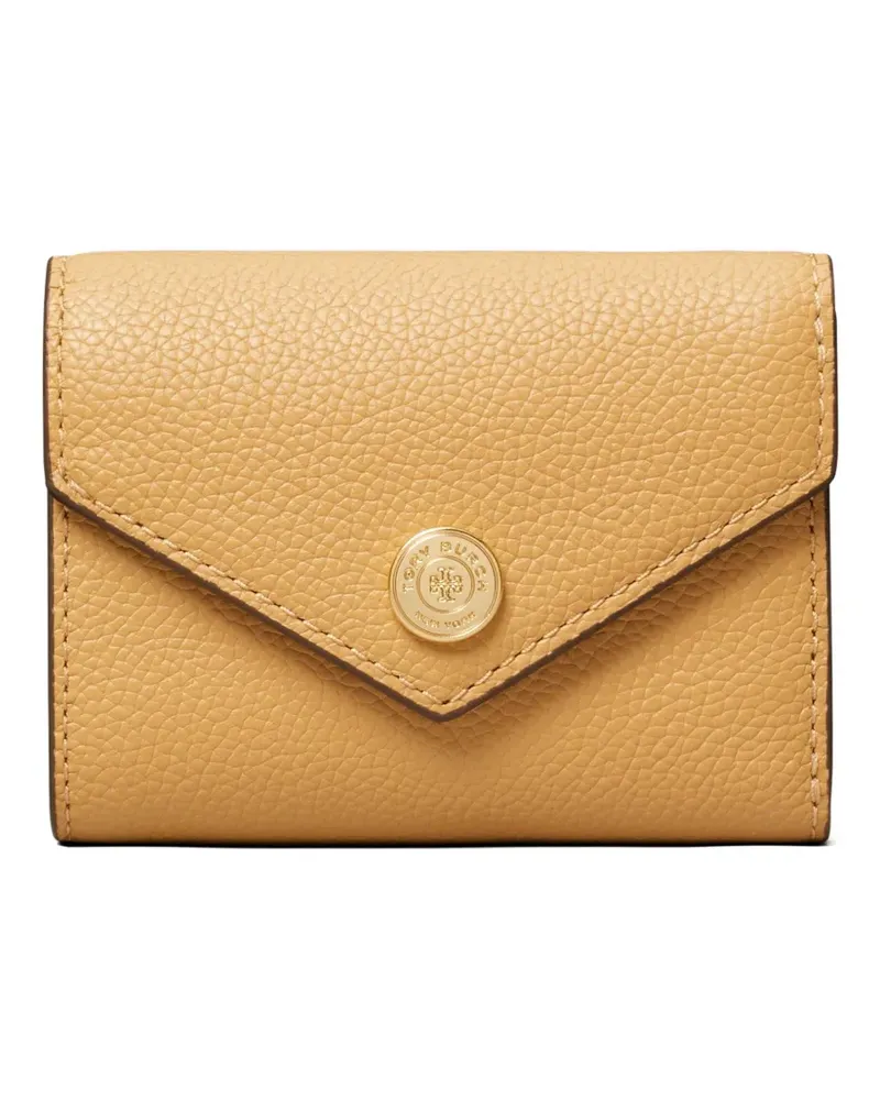 Tory Burch Portemonnaie aus strukturiertem Leder - Braun Braun