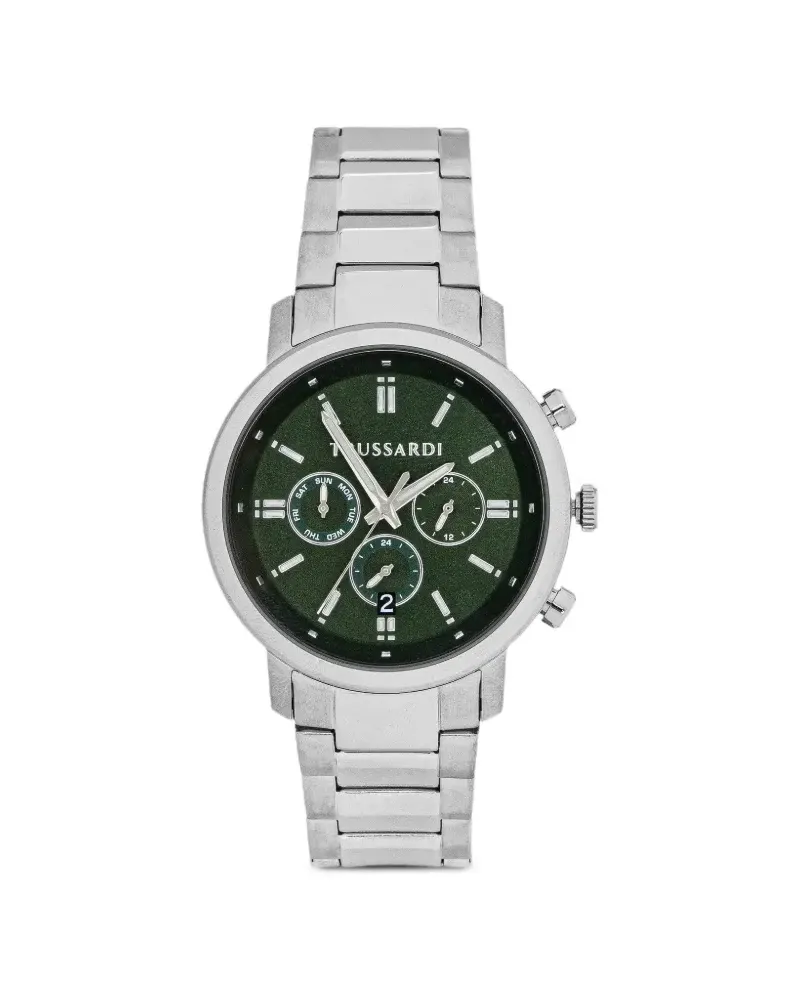 Trussardi T-Couple 43mm - Silber Silber