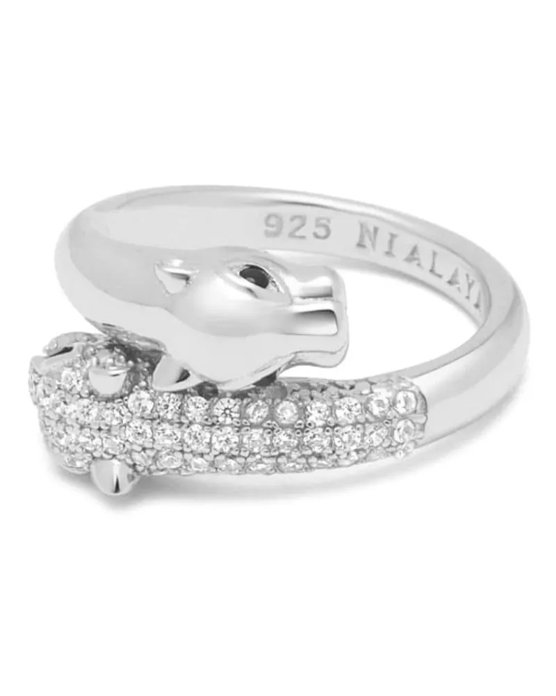Nialaya Ring mit Panther - Silber Silber