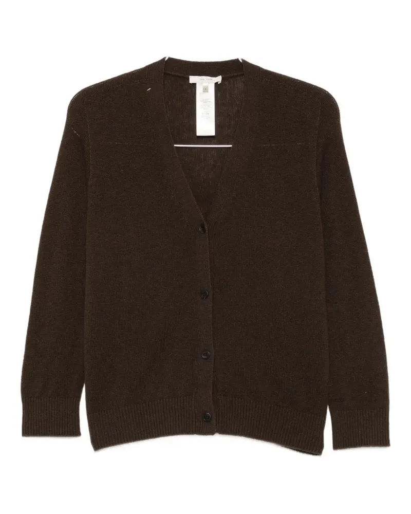 The Row Ovida V-neck cardigan - Braun Braun