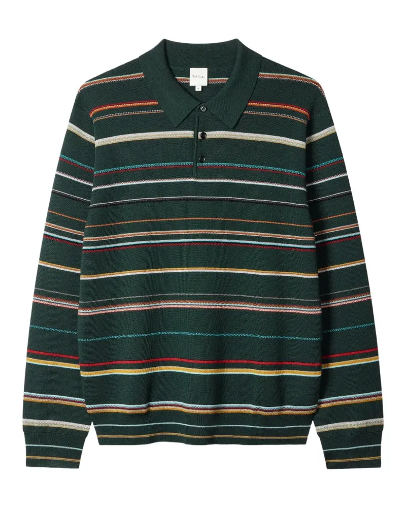 Paul Smith Signature Stripe polo shirt - Grün Grün