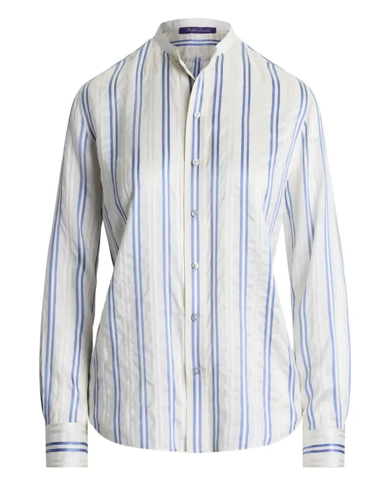 Ralph Lauren Gestreiftes Hemd - Weiß Weiß