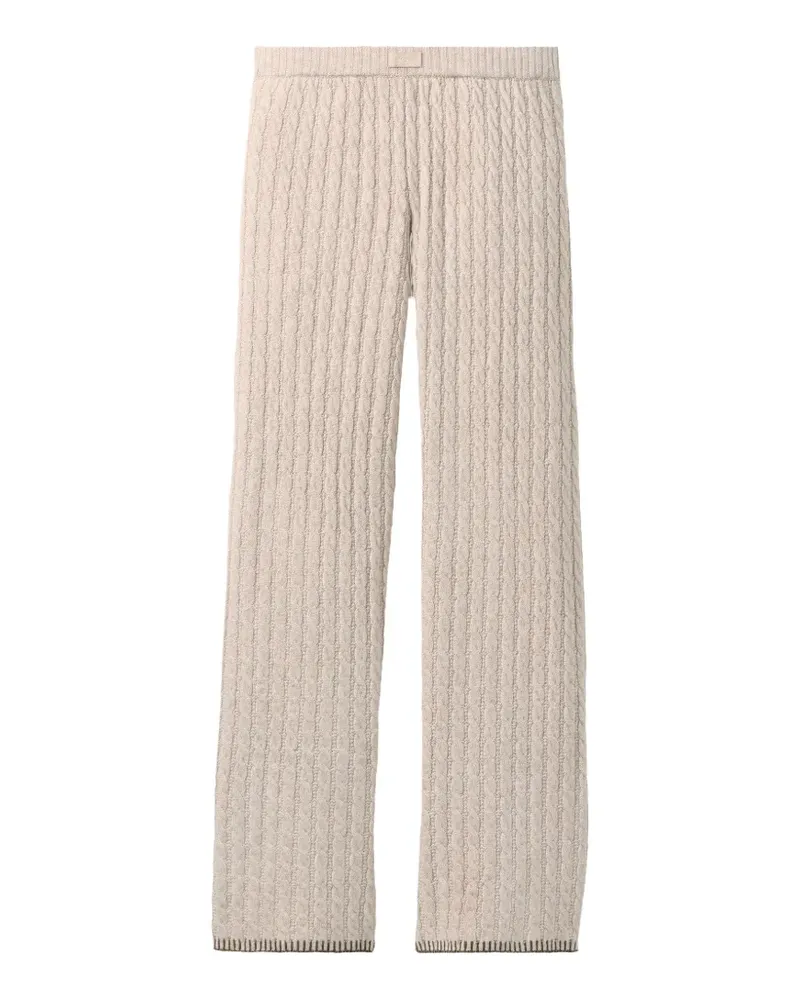 UGG Gerade Rylynn Hose mit Zopfmuster - Nude Nude