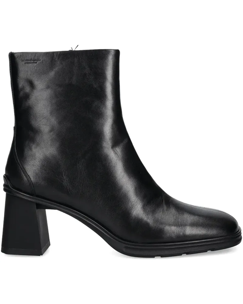 Vagabond block-heel ankle boots - Schwarz Schwarz