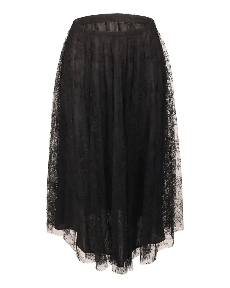 Valentino Garavani lace skirt - Schwarz Schwarz