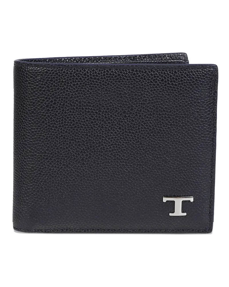 TOD'S Portemonnaie mit Logo - Blau Blau