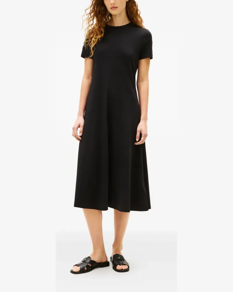 Tommy Hilfiger short sleeve dress - Schwarz Schwarz