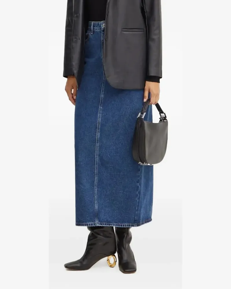 Bardot Jeansrock mit hohem Bund - Blau Blau