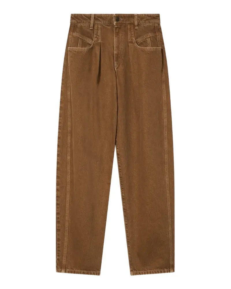 Isabel Marant Lisha Wide-Leg-Jeans - Braun Braun