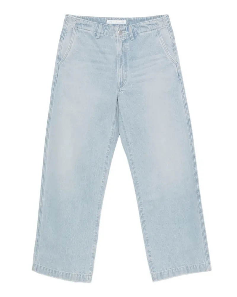 AGOLDE button-fastening jeans - Blau Blau
