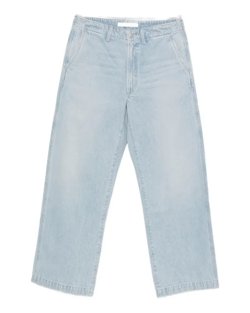 AGOLDE button-fastening jeans - Blau Blau